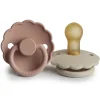 Fopspeen Daisy Latex Blush/CreamT2 (2 stuks)