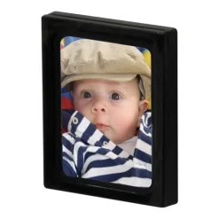 Fotohouder solo zwart 5 x 6,5 cm
