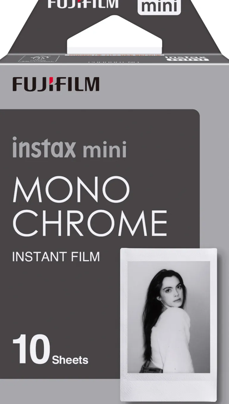 Fujifilm Instax Mini foto's zwart/wit - 10 stuks