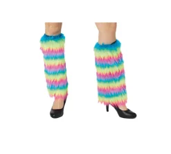 Furry rainbow Beenwarmers
