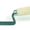 Gesmeed voegijzer 15 mm met handgreep in hout