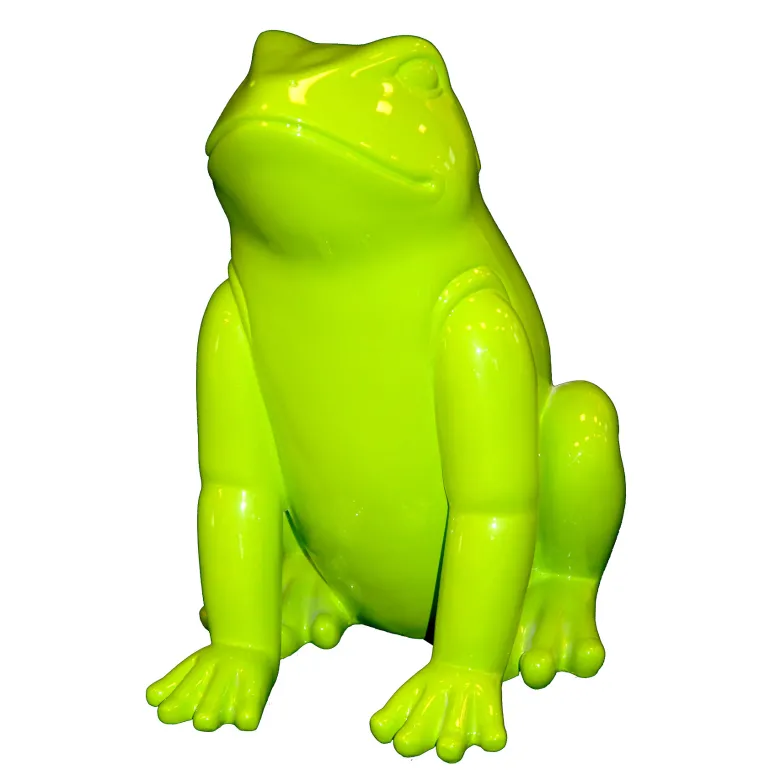 Glossy kikker lime