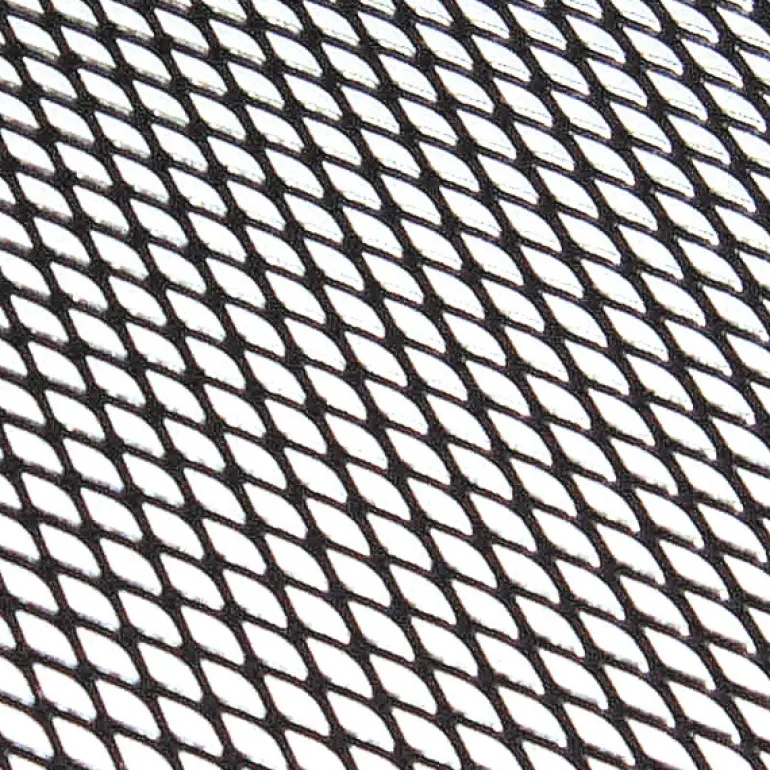 Grill gaas aluminium zwart 30 x 90 cm
