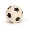 Grote voetbal in latex zwart / wit