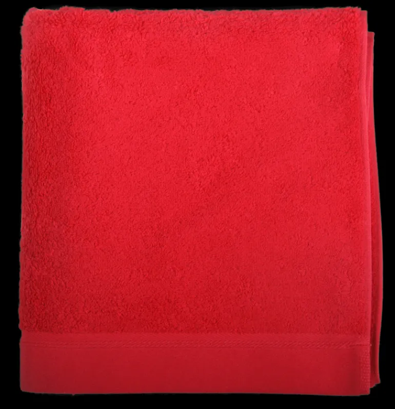 Handdoek 50 x 100 cm rood