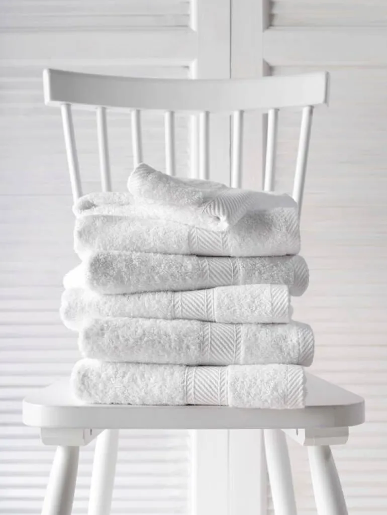 Handdoek 50 x 100 cm white
