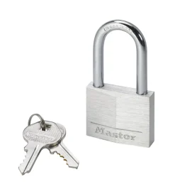 Hangslot 40 mm aluminium diameter 6 mm 4 pins