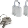 Hangslot 20 mm aluminium diameter 3 mm 3 pins