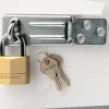 Hasp met hangslot 40 mm sleutel