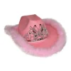 Hoed Cowgirl Barbie - Roze