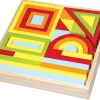 Houten puzzel blokken