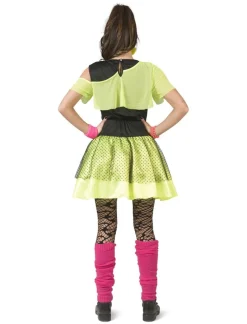 80ies Fluojurkje Kiss The Girl  - Maat 36/38
