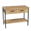 Impressive console 2 lades 90x69x42 cm