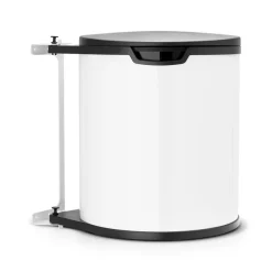 Inbouwemmer 15 L wit