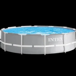 Intex Prism frame zwembad Ć 366x76 cm + filterpomp 12V
