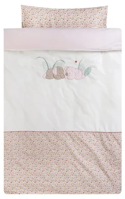 Iris & Lali Dekbedovertrek 100 x 140 cm met kussensloop 40 x 60 cm