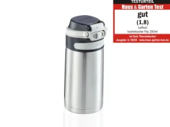 Isoleerbeker Flip 350ml silver