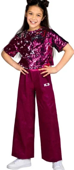 K3 Verkleedpak Glitter - 9-11 jaar