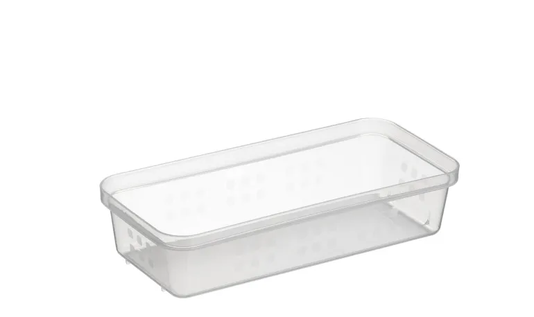 Kantoor opbergbakje transparant