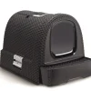 Kattenbak antraciet 51x38,5x39,5 cm