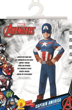 Kinderkostuum Avengers Captain America - Maat 116