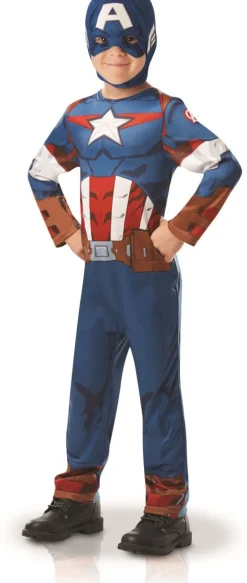 Kinderkostuum Avengers Captain America - Maat 104