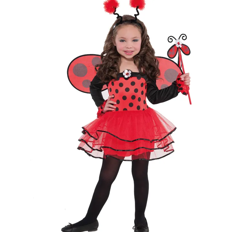 Kinderkostuum Ballerina Lieveheersbeestje - 3-4 jaar