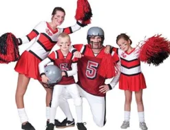 Kinderkostuum Cheerleader Angie - Maat 116