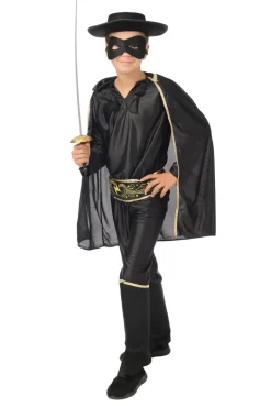 Kinderkostuum Gemaskerde Bandiet - Zorro - 5-6 jaar