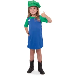 Kinderkostuum Loodgieter Meisje - 6-8 jaar