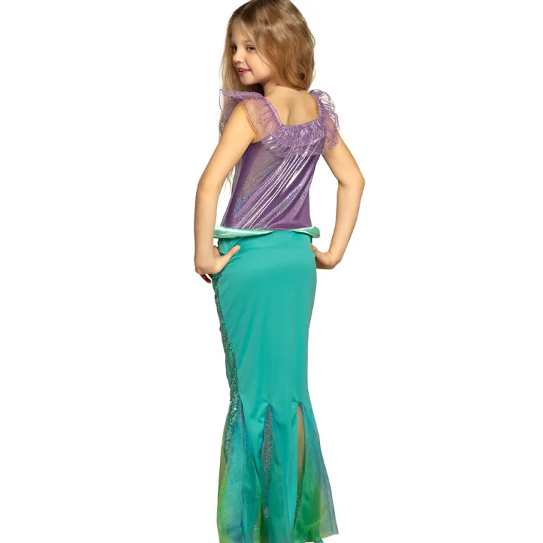 Kinderkostuum Mermaid Princess - 7-9 jaar
