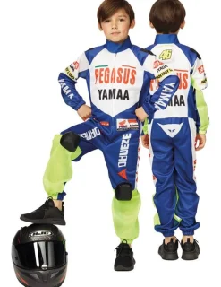 Kinderkostuum Motor Racer - Maat 116