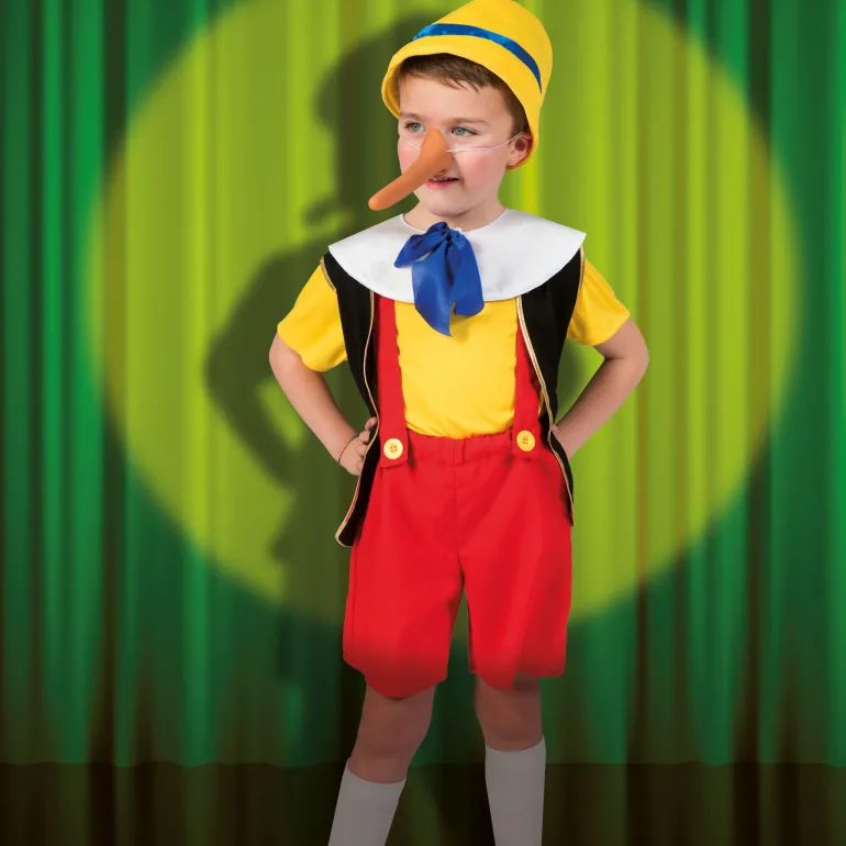 Kinderkostuum Pinocchio - Maat 104