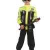 Kinderkostuum Politie Agent Sam - Maat 128