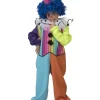 Kinderkostuum Rainbow Clown Jongen - Maat 104