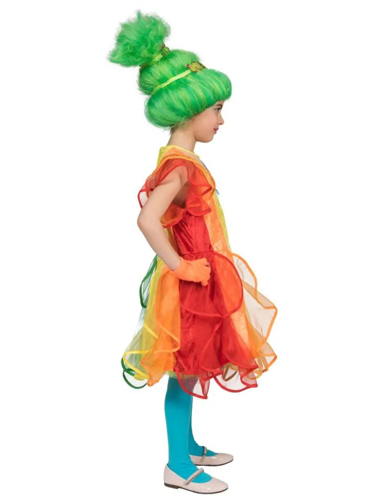 Kinderkostuum Regenboog Prinsessenjurk - Maat 128