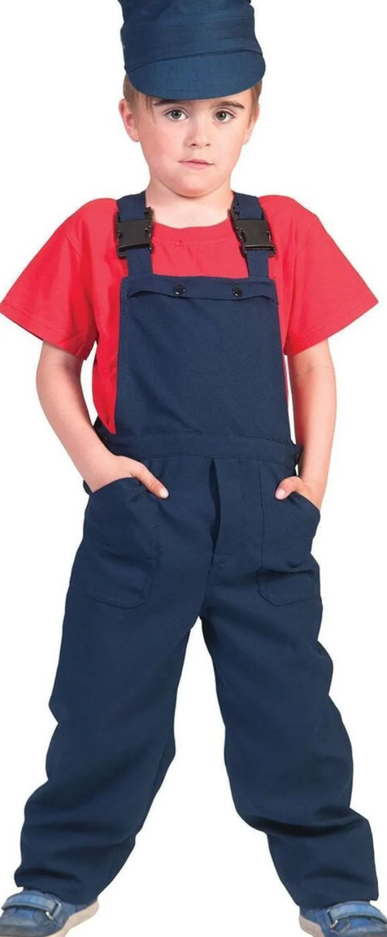 Kinderkostuum Salopet Blauw - Maat 164
