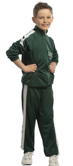 Kinderkostuum Speler Squid Game Pak - Groen - Maat 164
