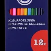 Kleurpotloden 12 stuks