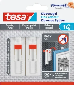 Klevende Spijker behang en pleisterwerk (2 stuks) 1 kg