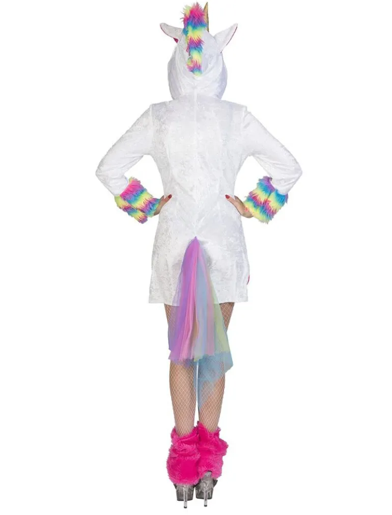 Kostuum Eenhoorn Jurk Rainbow - Maat 40/42