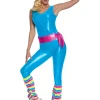 Kostuum Fitness Barbie Jumpsuit  - L