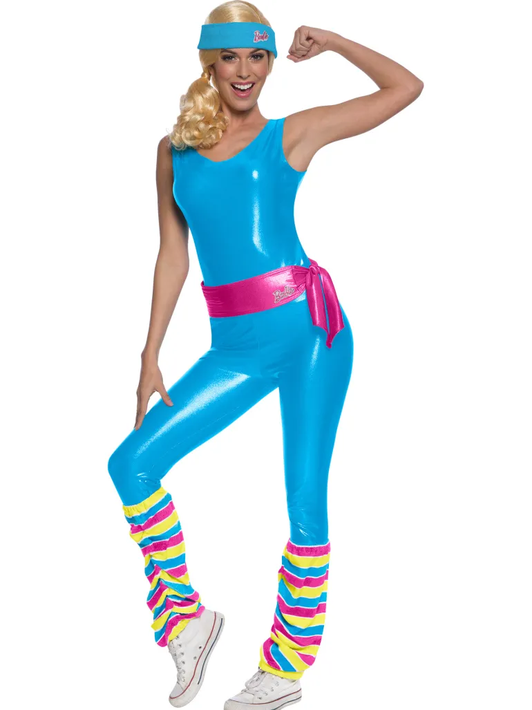 Kostuum Fitness Barbie Jumpsuit - S