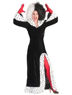 Kostuum Jurk Cruella De Vil - Maat 36/38