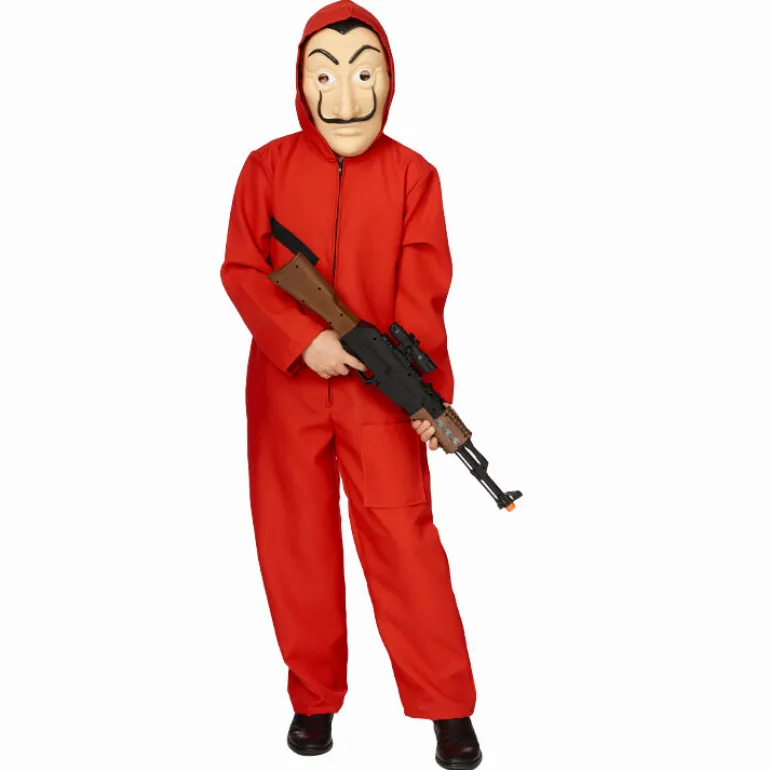 Kostuum La Casa De Papel Pak - Maat 50