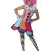 Kostuum Rainbow Clown  - Maat 36/38