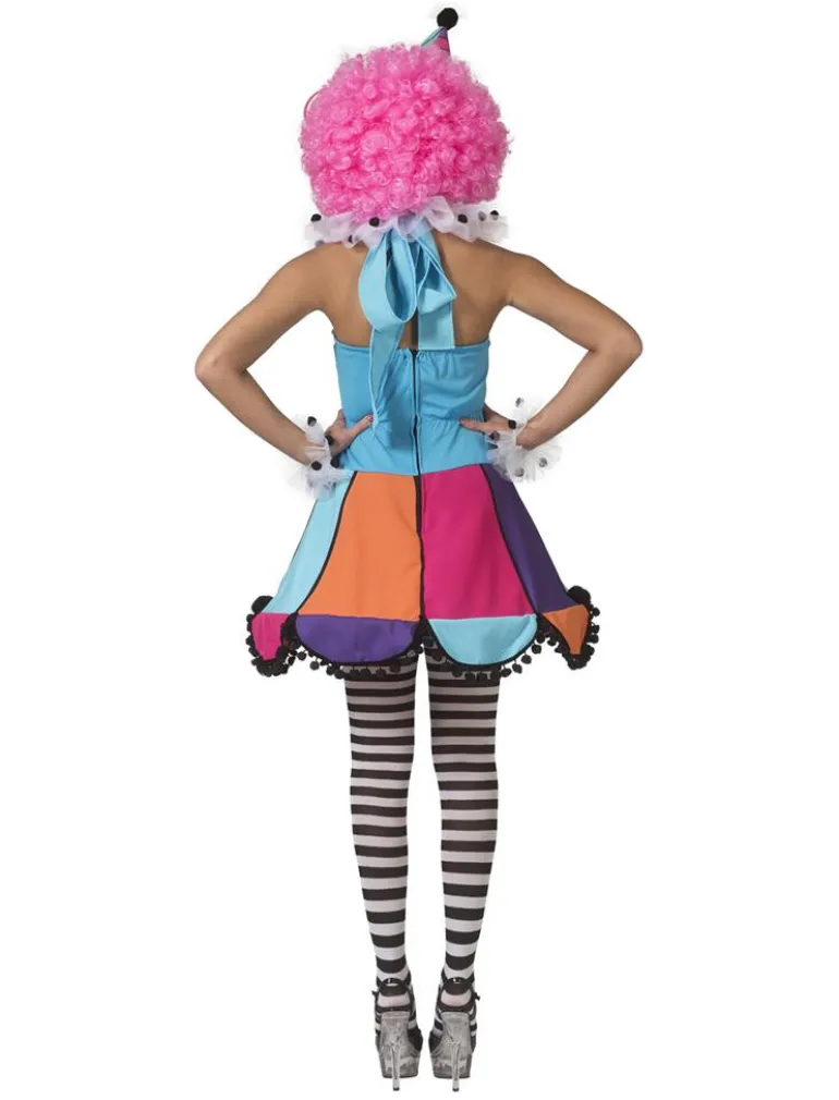Kostuum Rainbow Clown - Maat 44/46