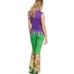 Kostuum Woodstock Hippie Vrouw - M