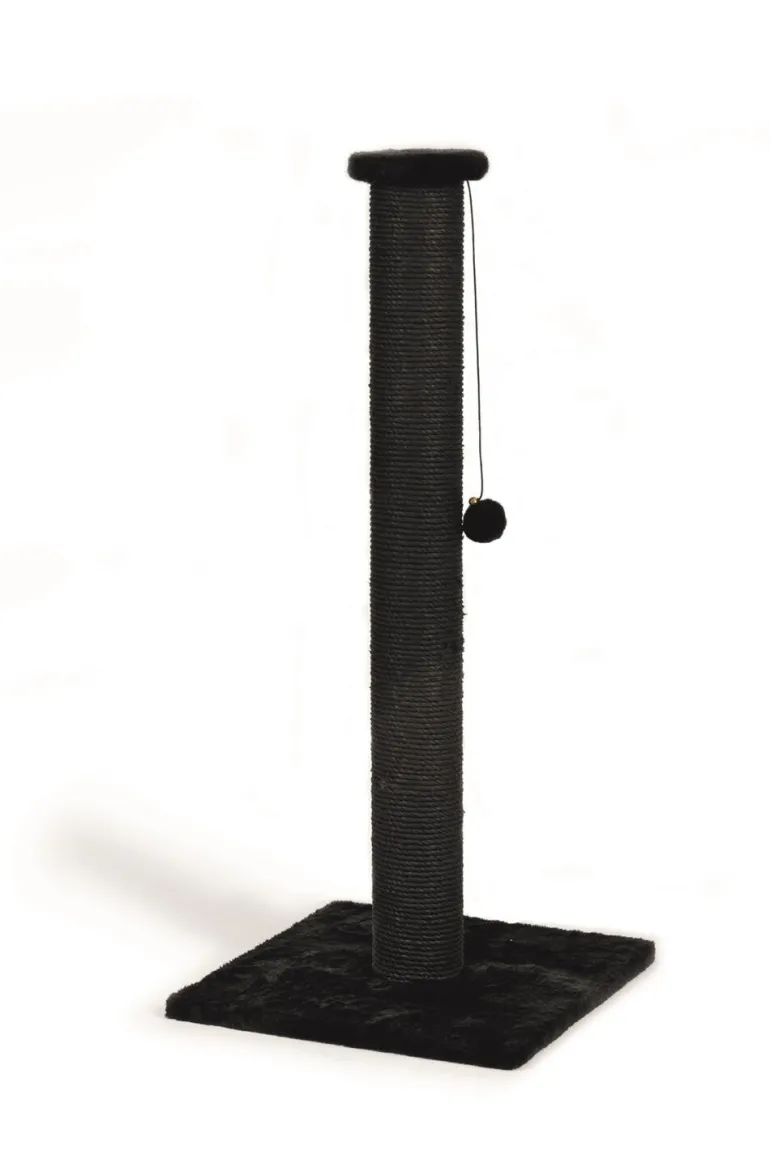 Krabpaal serpa zwart 40 x 40 x 90 cm