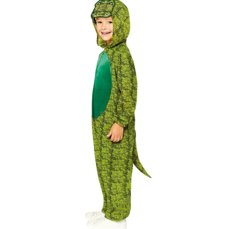Krokodillenpak Onesie Kind - 10-12 jaar